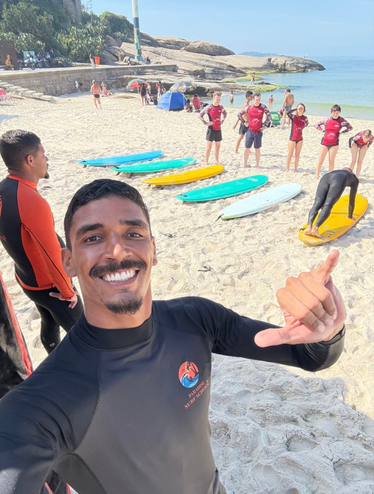 Surf Lesson at Arpoador Beach — 3